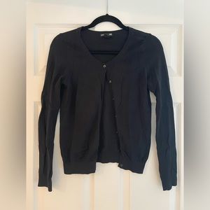 H&M Black Cardigan XS